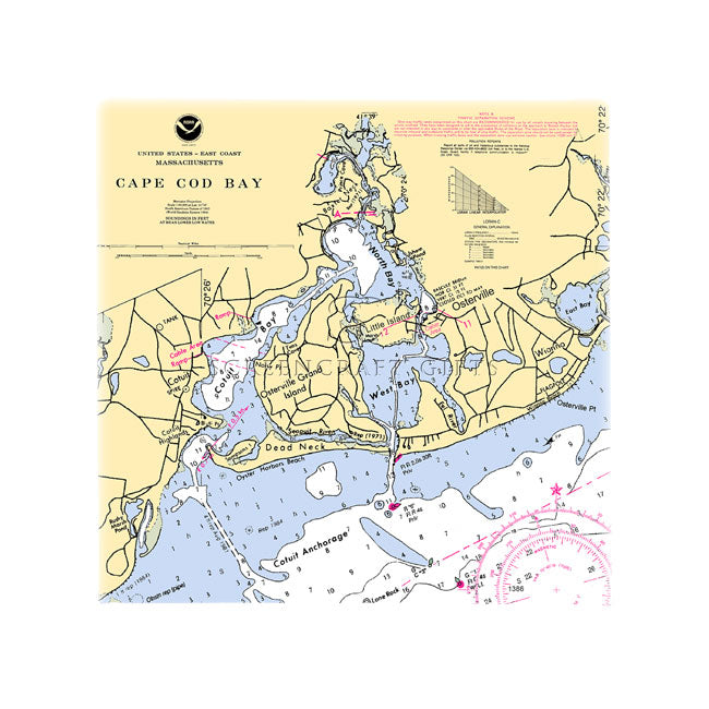 Osterville, MA - Wall Canvas
