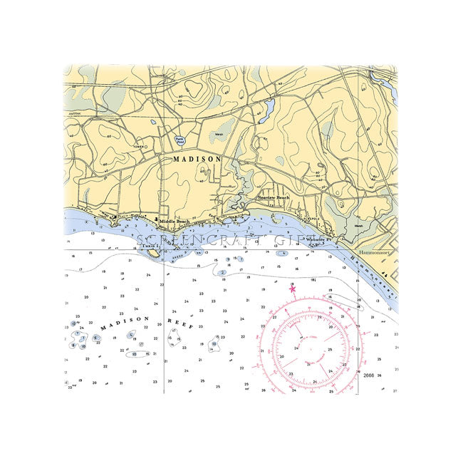 Madison, CT  - Wall Canvas