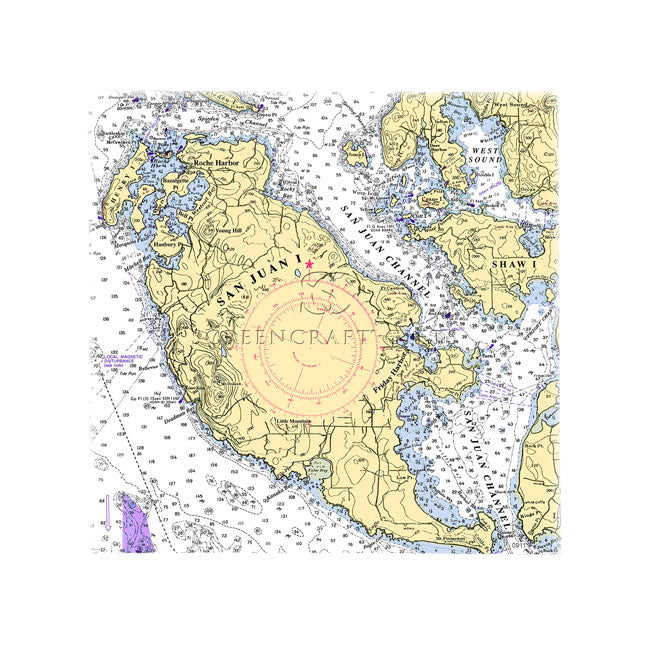San Juan Island, WA -  Wall Canvas