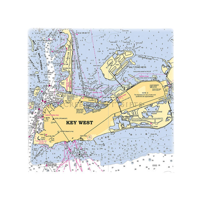 Key West, FL - Wall Canvas