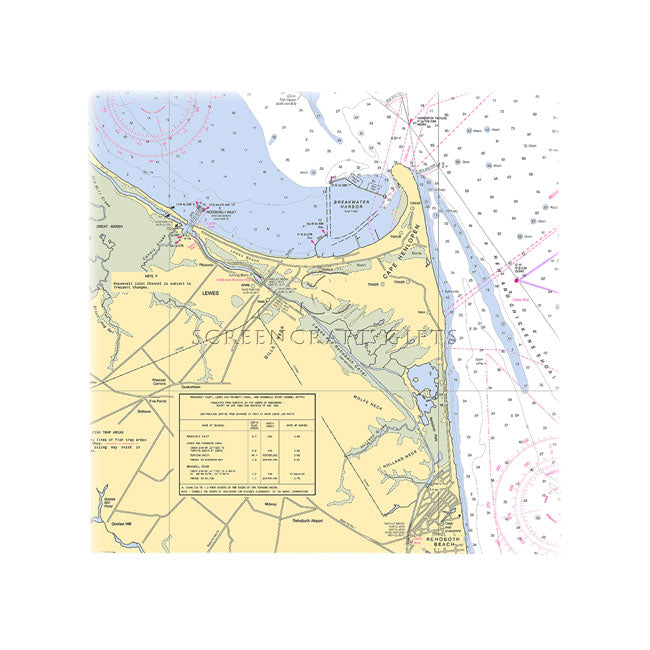 Cape Henlopen, DE- Wall Canvas