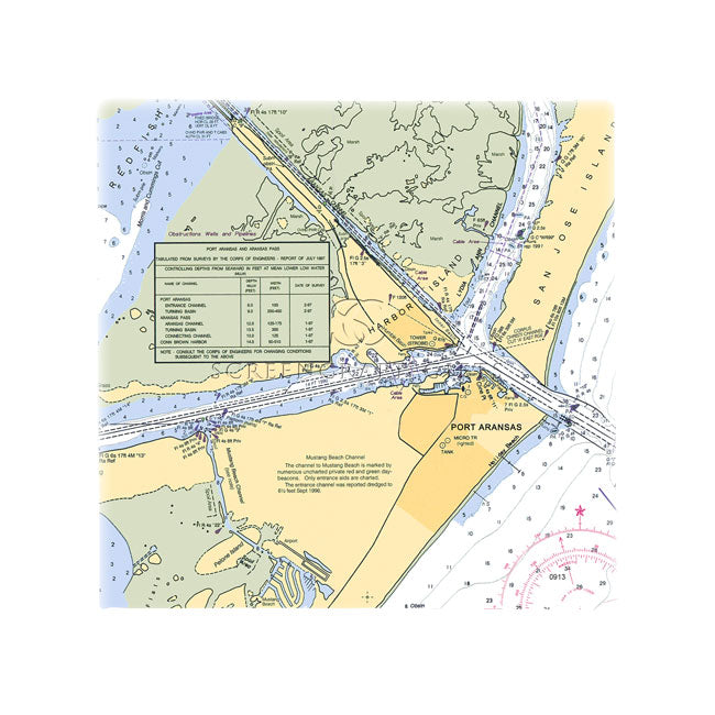 Port Aransas, TX - Wall Canvas