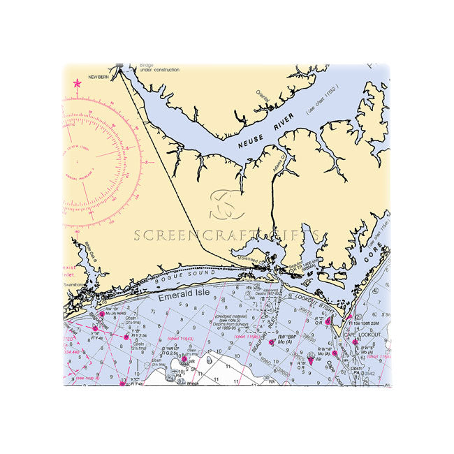 Emerald Isle, NC - Wall Canvas