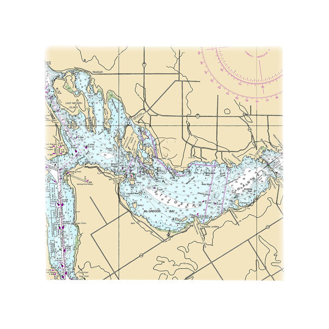Port Findlay, Ontario - Wall Canvas