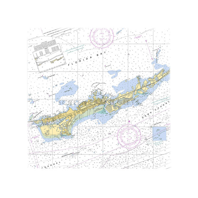 Marathon, FL - Wall Canvas