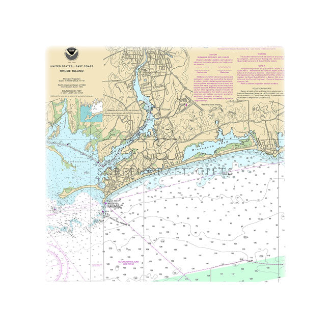 Westerly, RI  - Wall Canvas