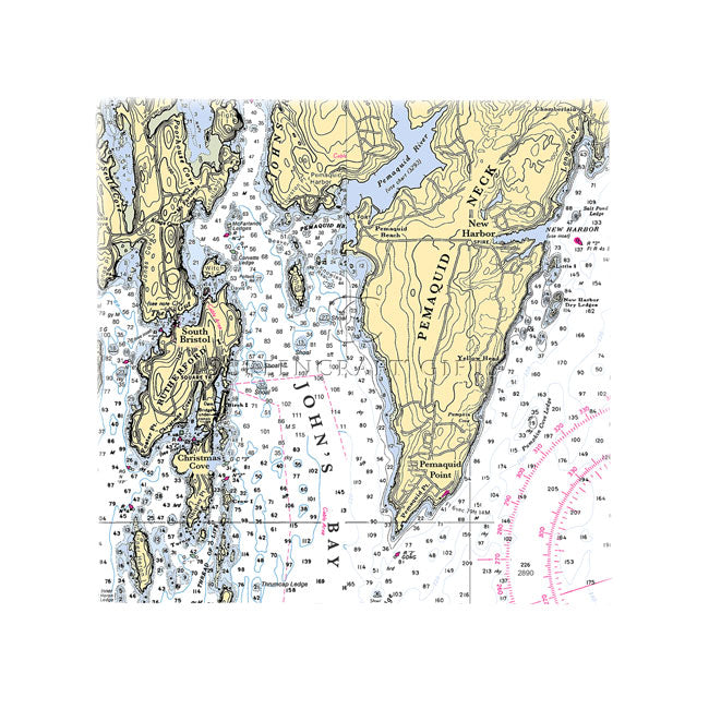 Pemaquid Neck, ME - Wall Canvas