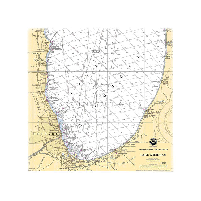 Lake Michigan -  Wall Canvas