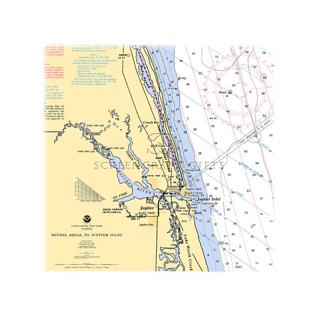 Jupiter, FL- Wall Canvas