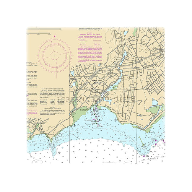 Southport, CT  - Wall Canvas