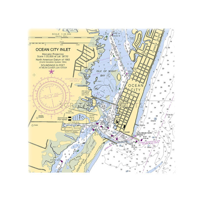 Ocean City, MD- Wall Canvas