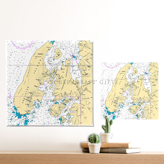 Adelaide Island, Antarctica - Wall Canvas