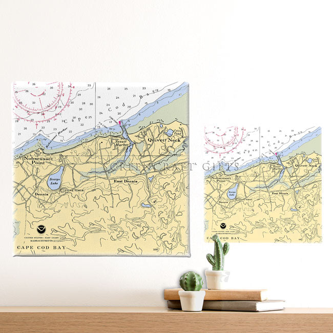 Dennis, MA - Wall Canvas