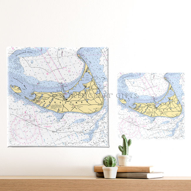 Nantucket, MA  - Wall Canvas