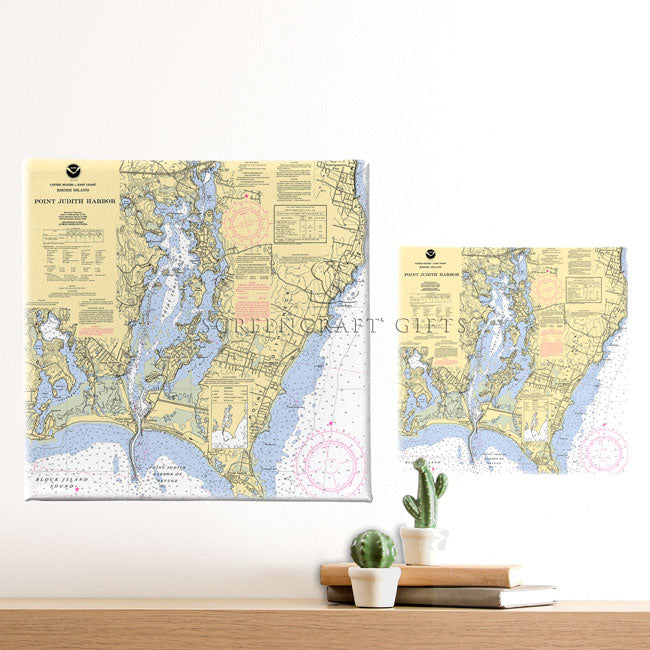 Point Judith, RI- Wall Canvas