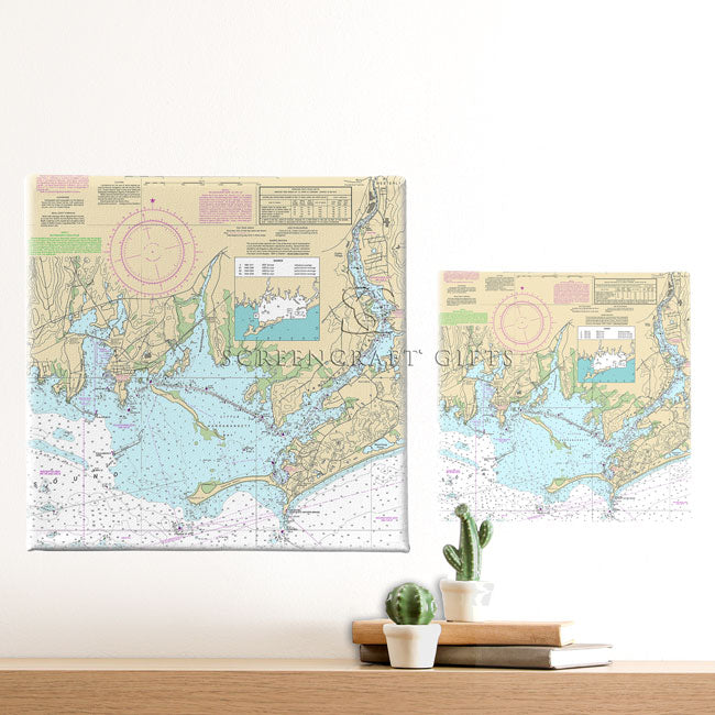 Stonington, CT - Wall Canvas