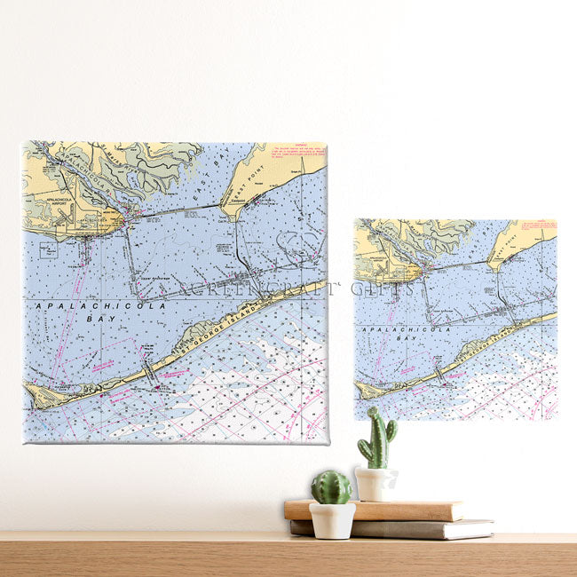 Apalachicola, FL- Wall Canvas