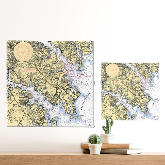 Annapolis, MD - Wall Canvas