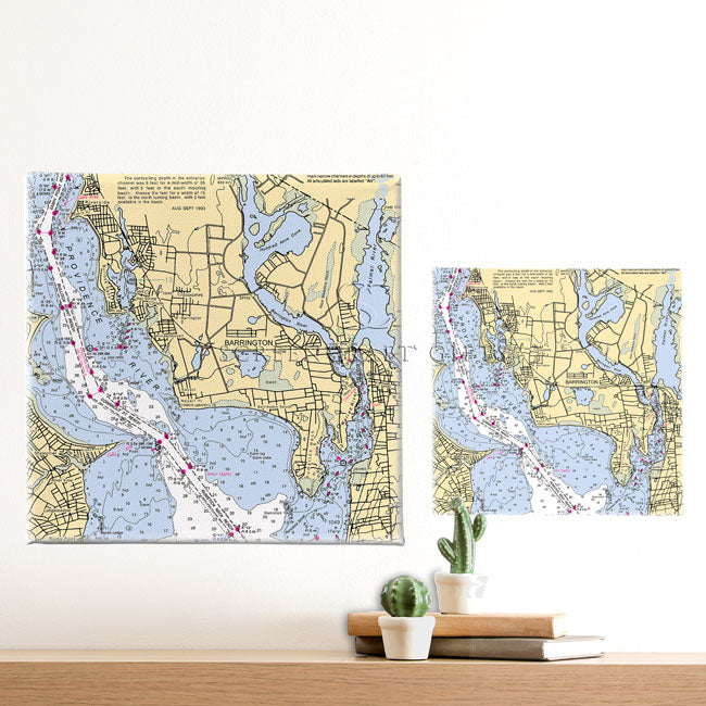Barrington, RI- Wall Canvas
