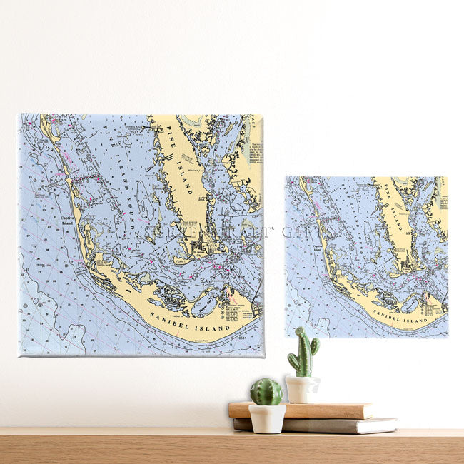 Sanibel Island, FL  - Wall Canvas
