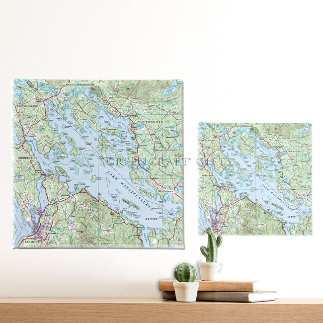 Lake Winnipesaukee, NH -  Wall Canvas