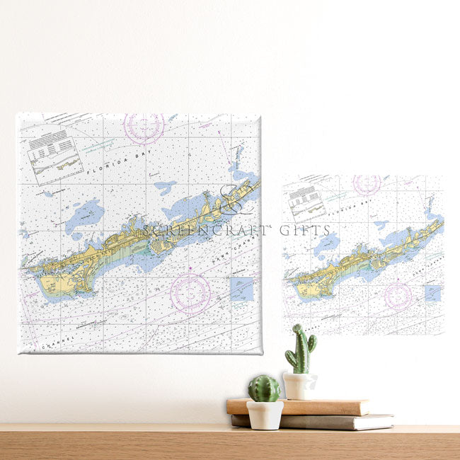 Marathon, FL - Wall Canvas