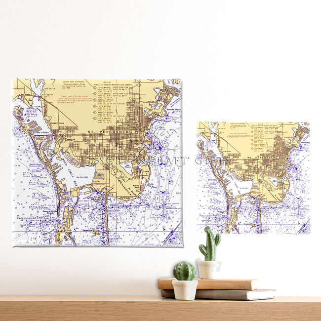 St. Petersburg, FL- Wall Canvas