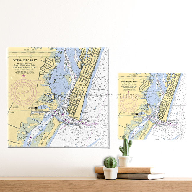 Ocean City, MD- Wall Canvas