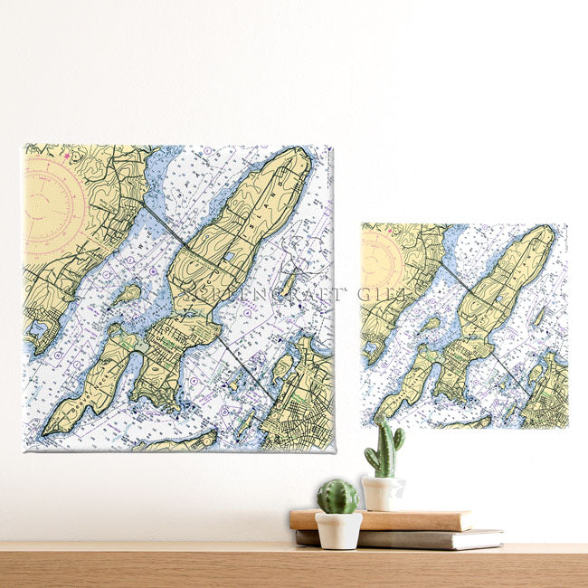 Jamestown, RI- Wall Canvas