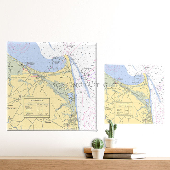 Cape Henlopen, DE- Wall Canvas