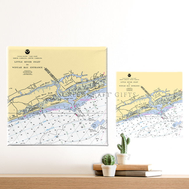 Little River Inlet, SC- Wall Canvas