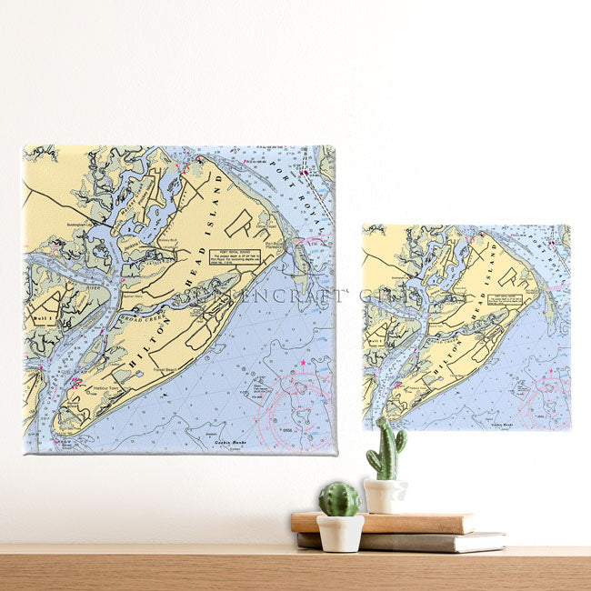 Hilton Head, SC - Wall Canvas