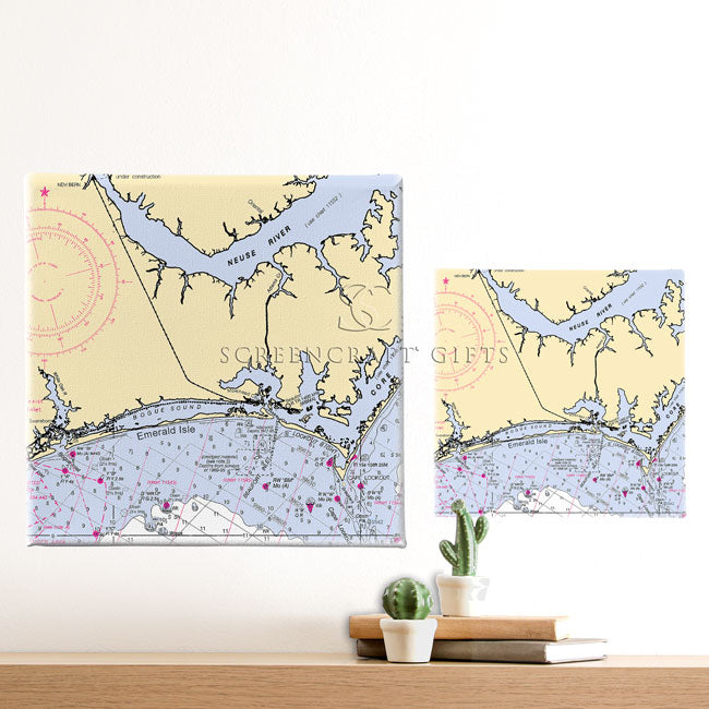 Emerald Isle, NC - Wall Canvas