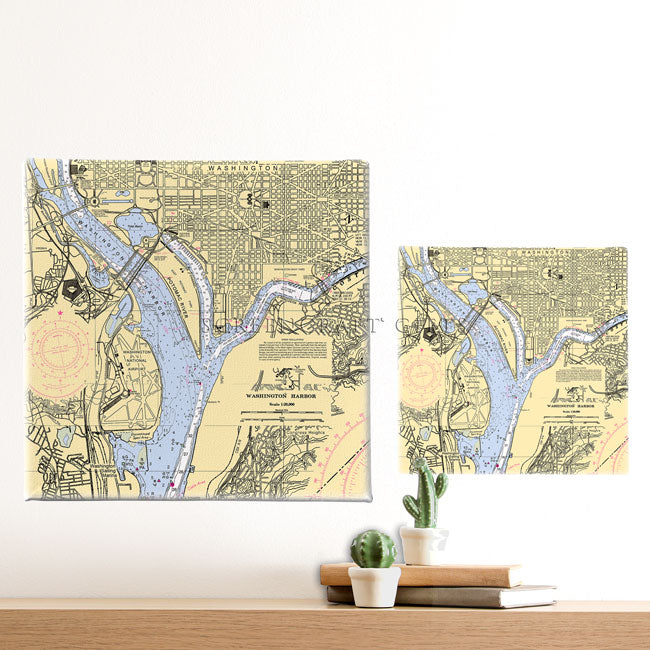 Washington, DC - Wall Canvas