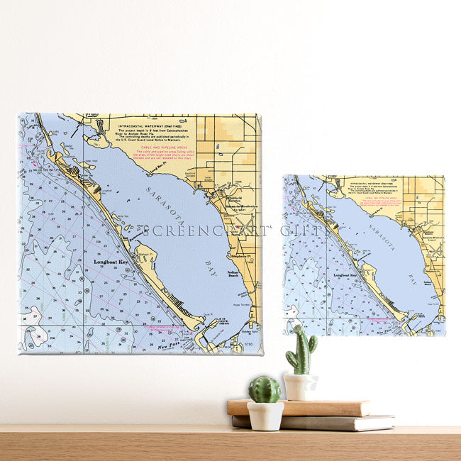 Longboat Key, FL - Wall Canvas