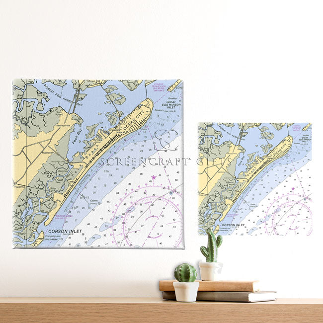 Ocean City, NJ- Wall Canvas