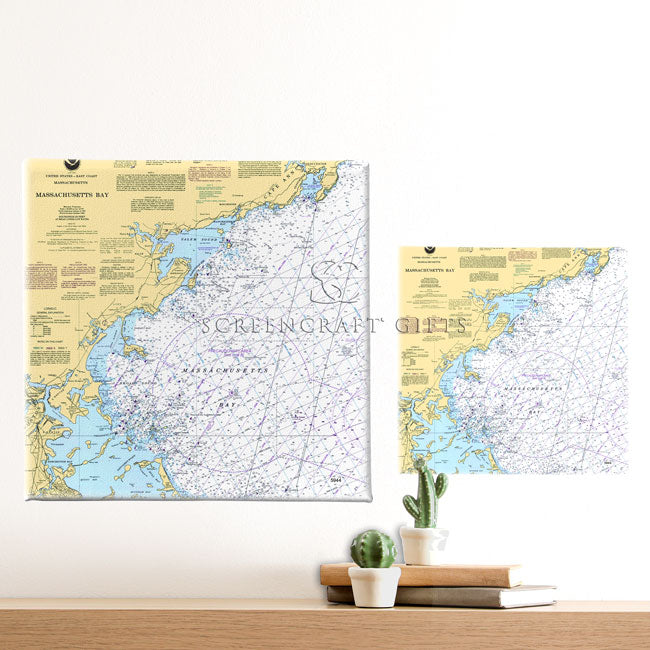 Massachusetts Bay - Wall Canvas