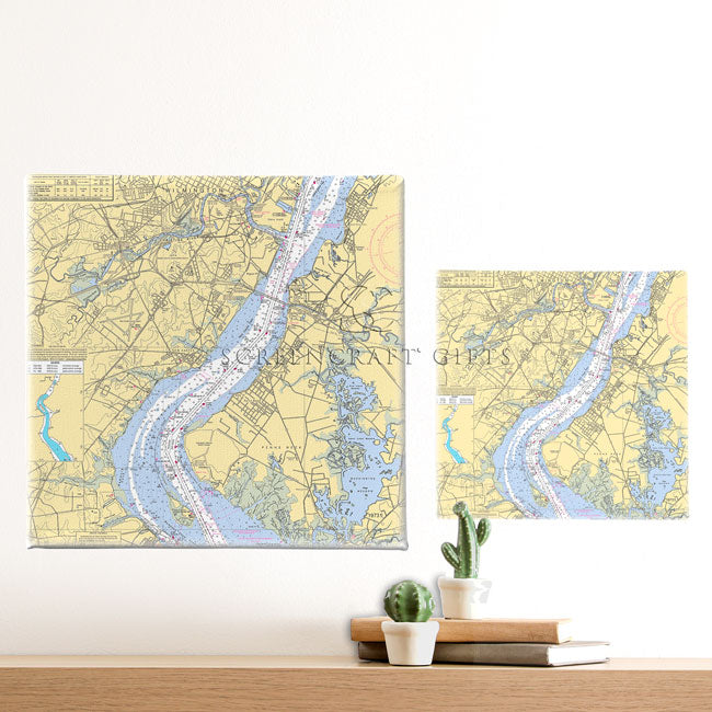 Wilmington, DE- Wall Canvas
