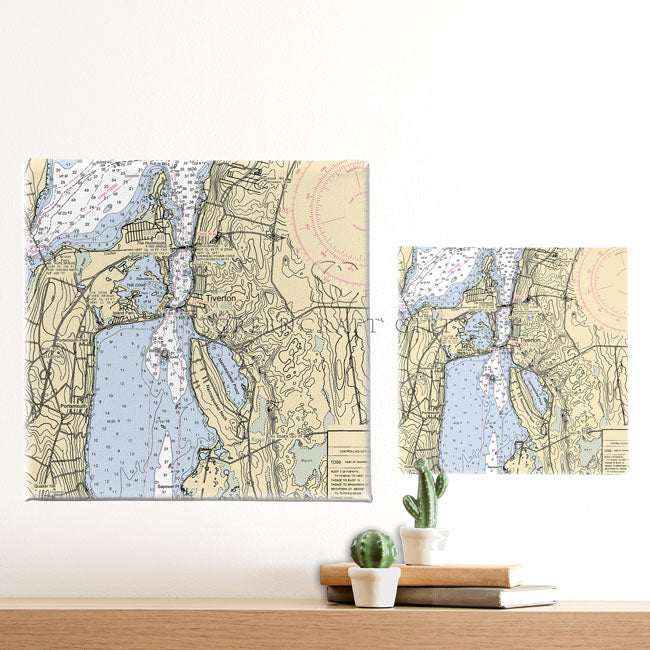 Tiverton, RI - Wall Canvas