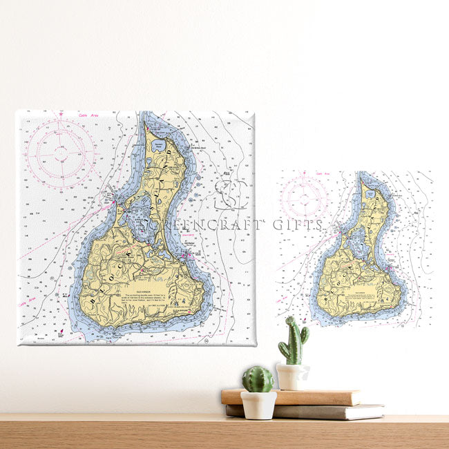 Block Island, RI - Wall Canvas
