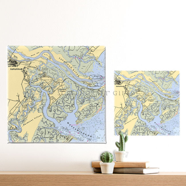 Savannah, GA- Wall Canvas