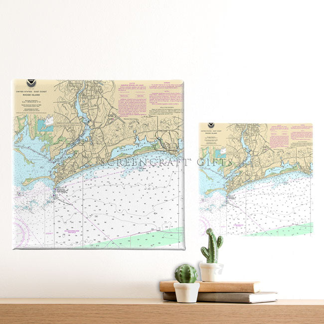 Westerly, RI  - Wall Canvas