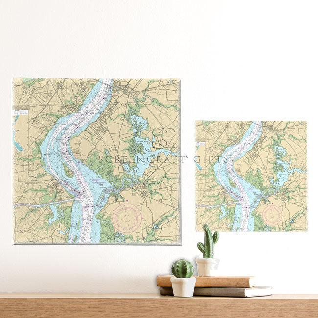 Pennsville, NJ- Wall Canvas