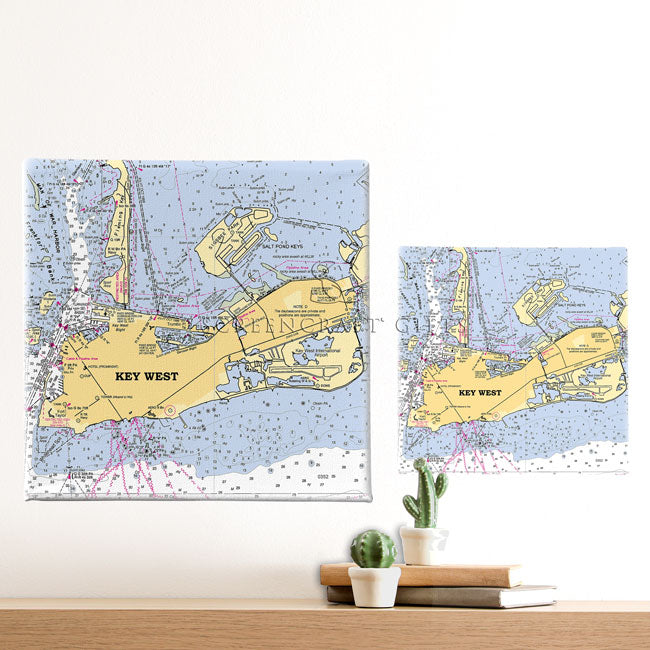 Key West, FL - Wall Canvas