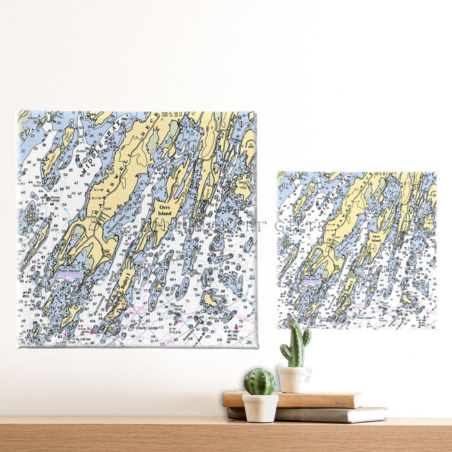Orrs Island, ME - Wall Canvas