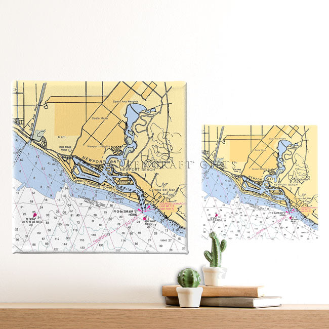 Newport Beach, CA- Wall Canvas