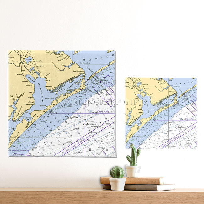 Matagorda Island, TX- Wall Canvas