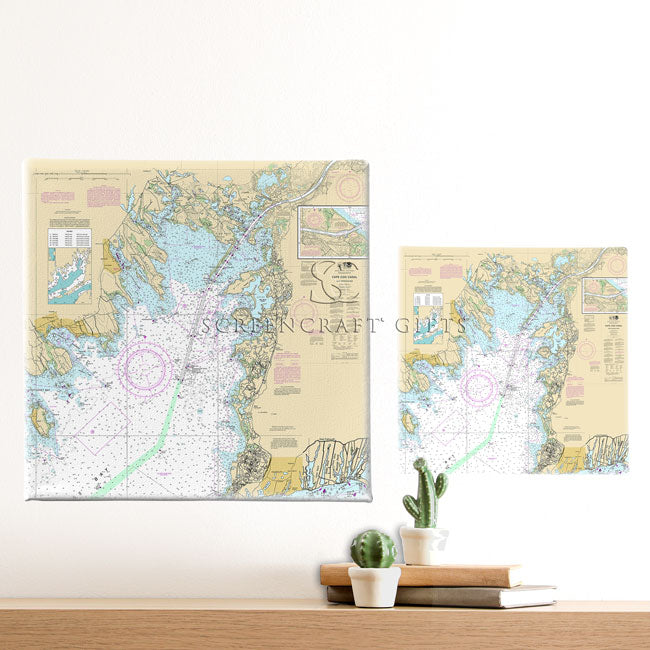 Buzzards Bay,  MA - Wall Canvas