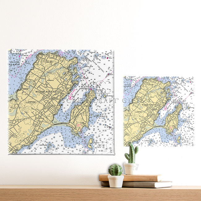 Marblehead, MA- Wall Canvas