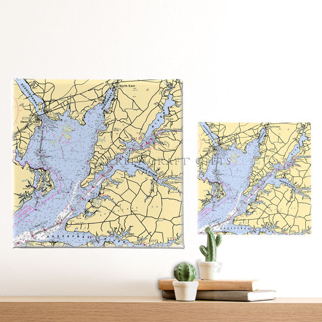 North East, MD - Wall Canvas